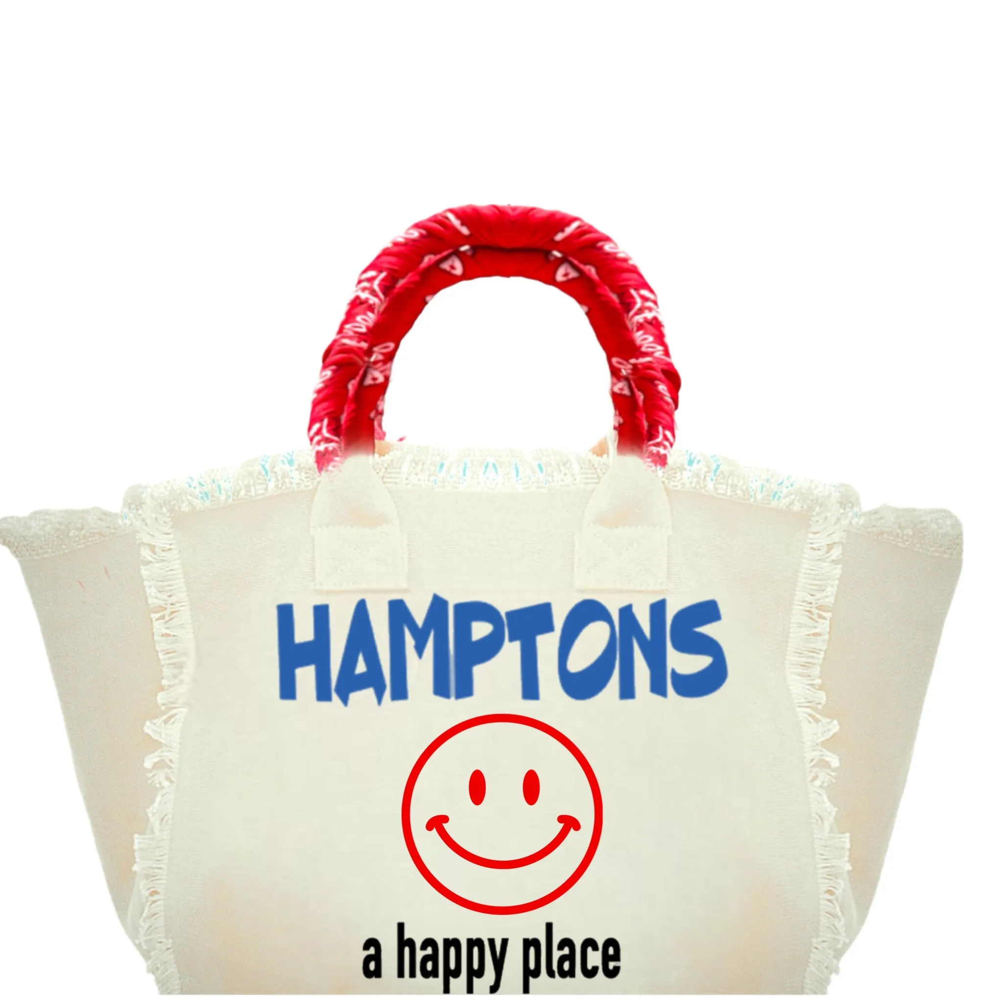 Hamptons Fringe Canvas Bag