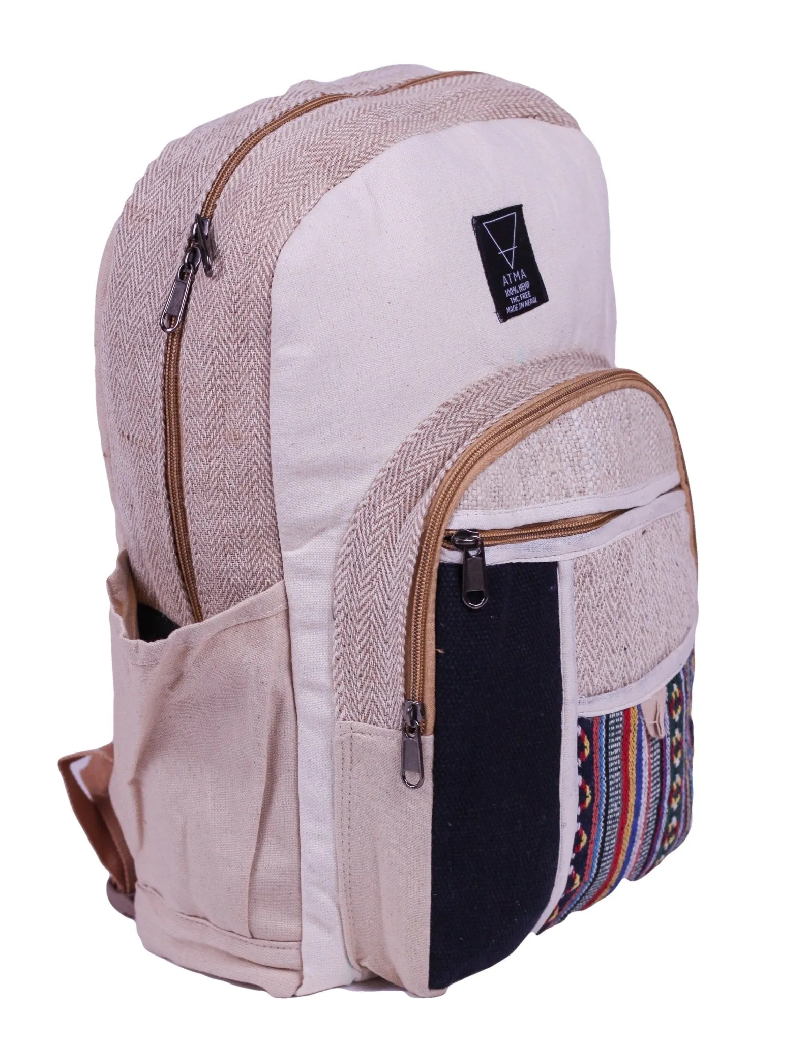 Handmade Hemp Backpack - BP5020