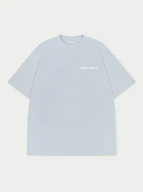 HEAVYWEIGHT COPYRIGHT T-SHIRT - POWDER BLUE