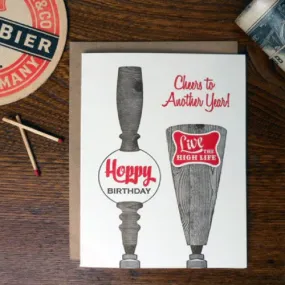 Hoppy Birthday High Life Card