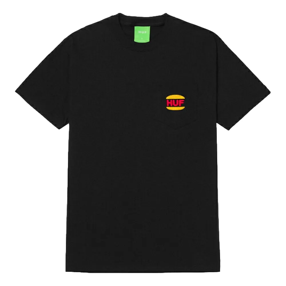 HUF REGAL S/S POCKET TEE-BLACK