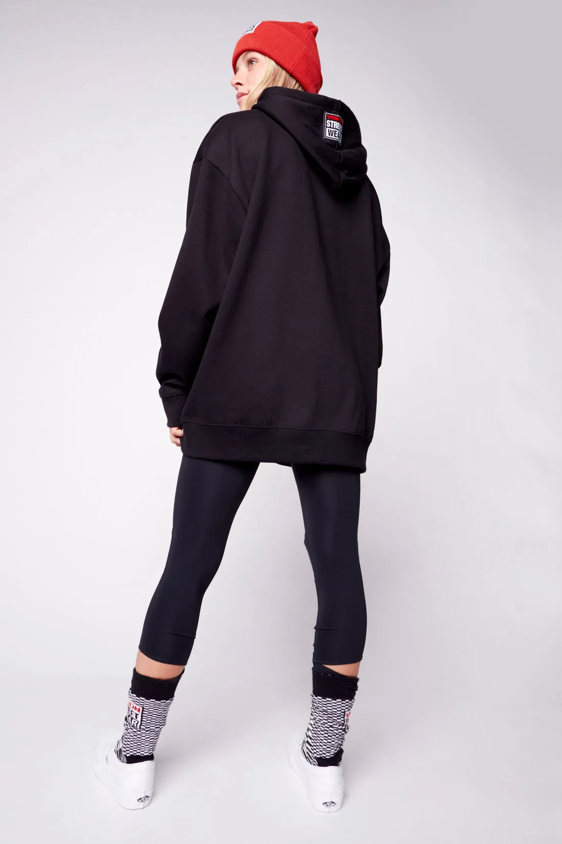 Iconic Logo Hoodie - Black