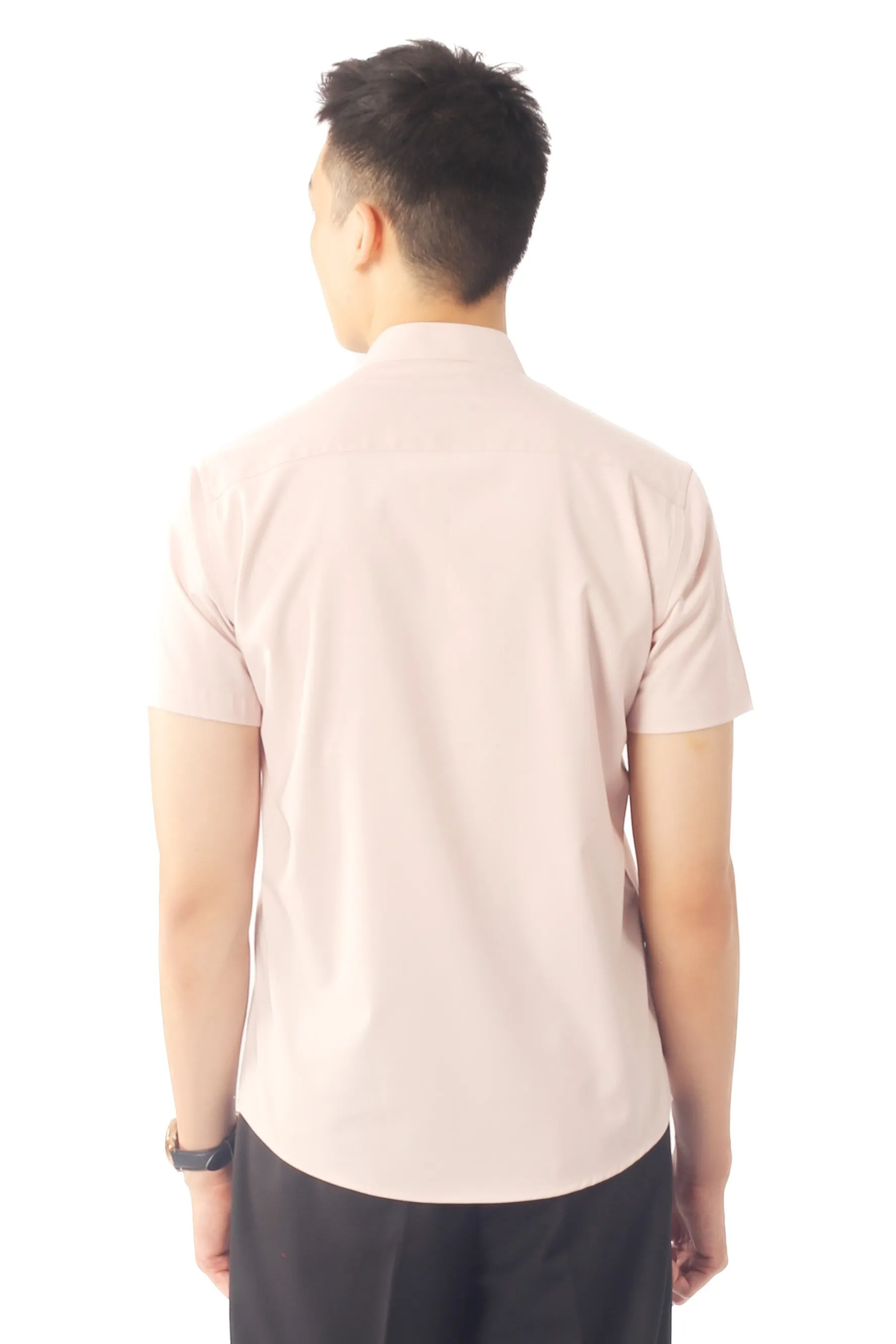 IDEXER MANDARIN SHORT SLEEVE SHIRT [SLIM FIT] ID0263