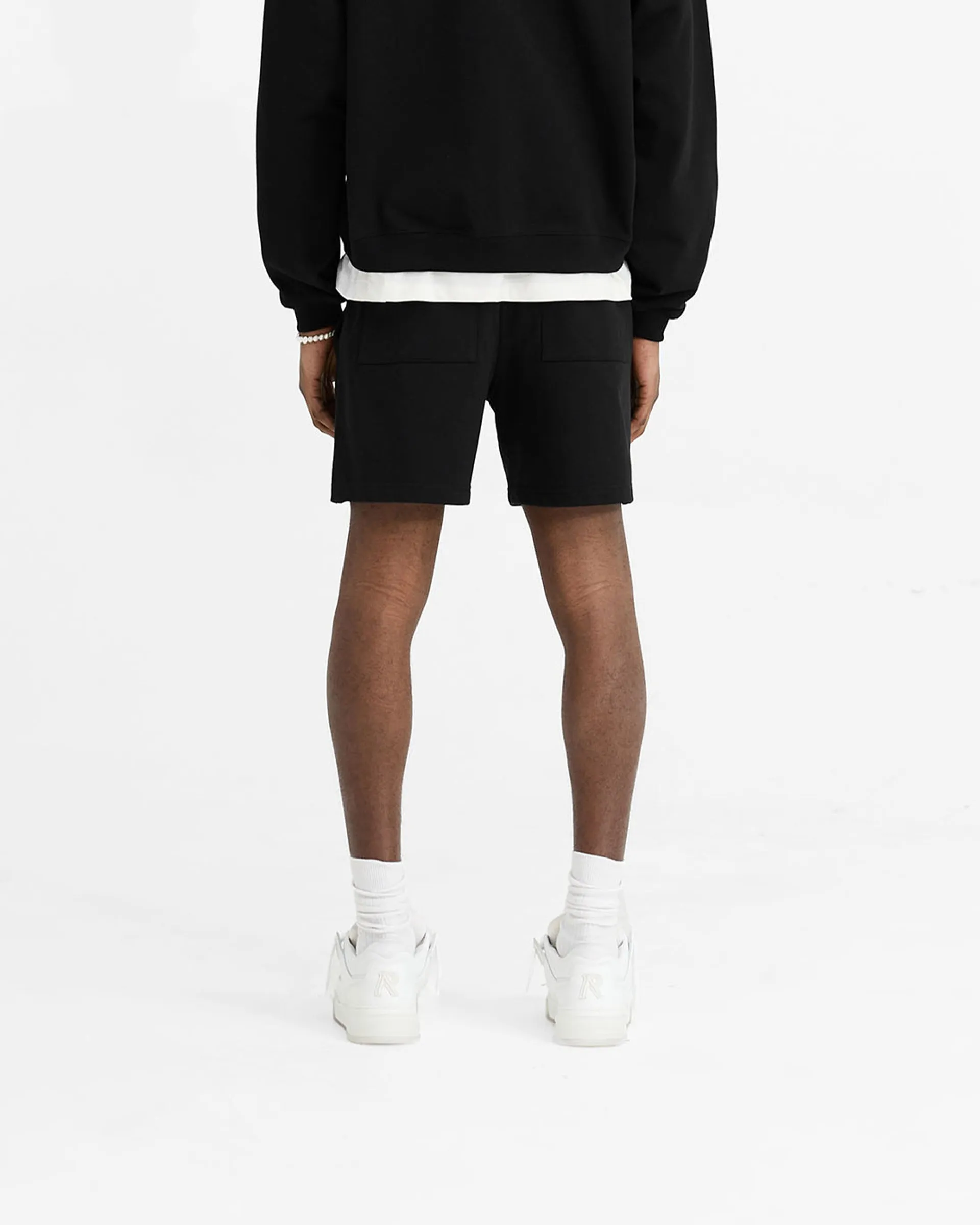 Initial Sweatshorts - Black