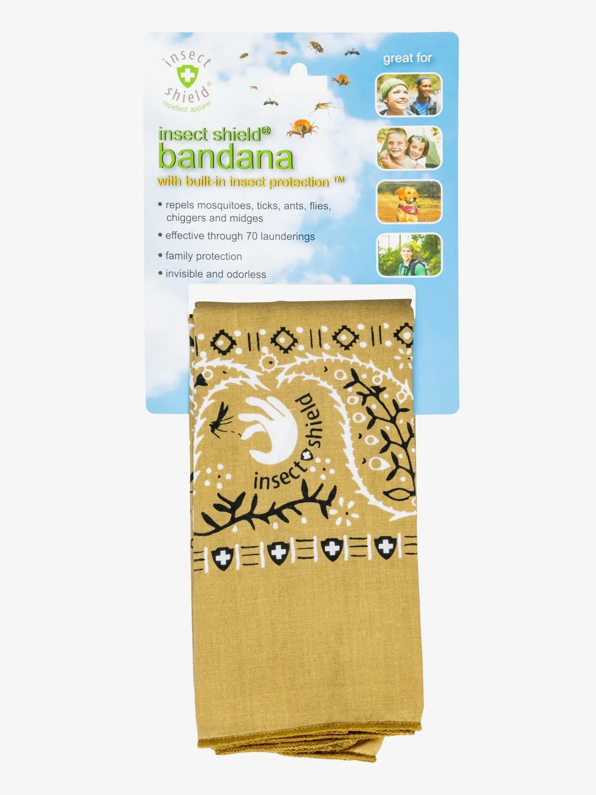 Insect Shield Bug Repellent Bandana