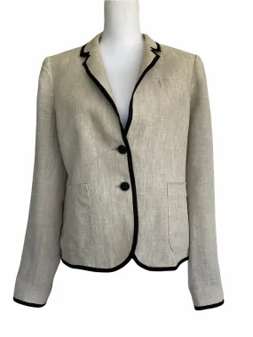 J. Crew Linen Schoolboy Blazer, 10