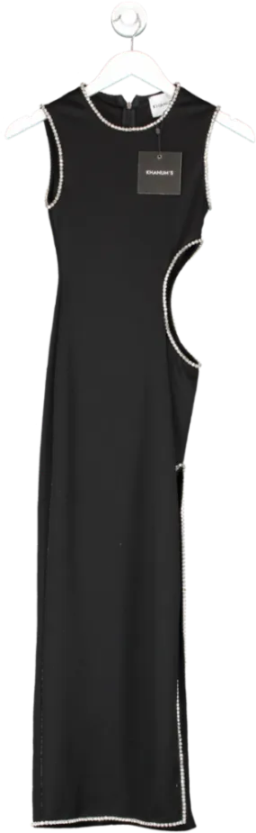 Khanum's Black Kora Dress UK XS