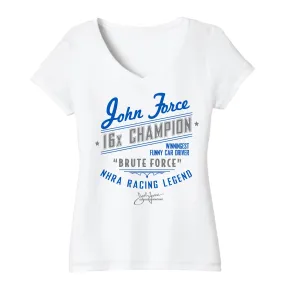 Ladies John Force Billboard T-Shirt