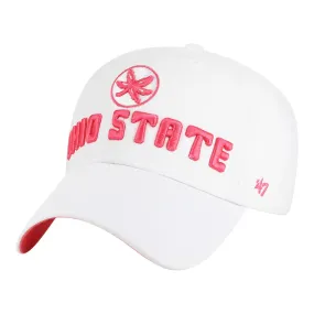 Ladies Ohio State Buckeyes Luminance Cleanup Adjustable Hat