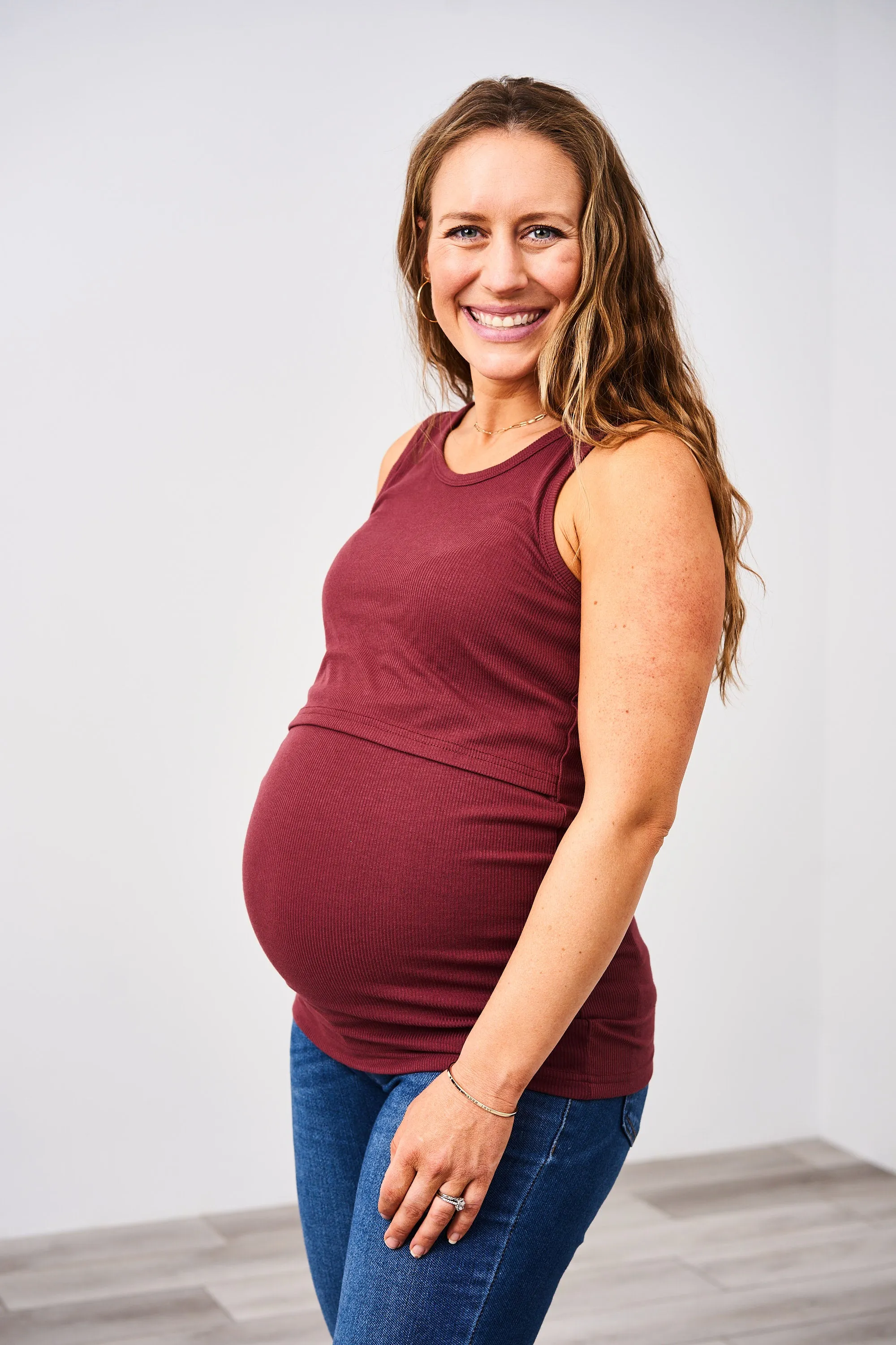 Latched Mama Ribbed Nursing Tank