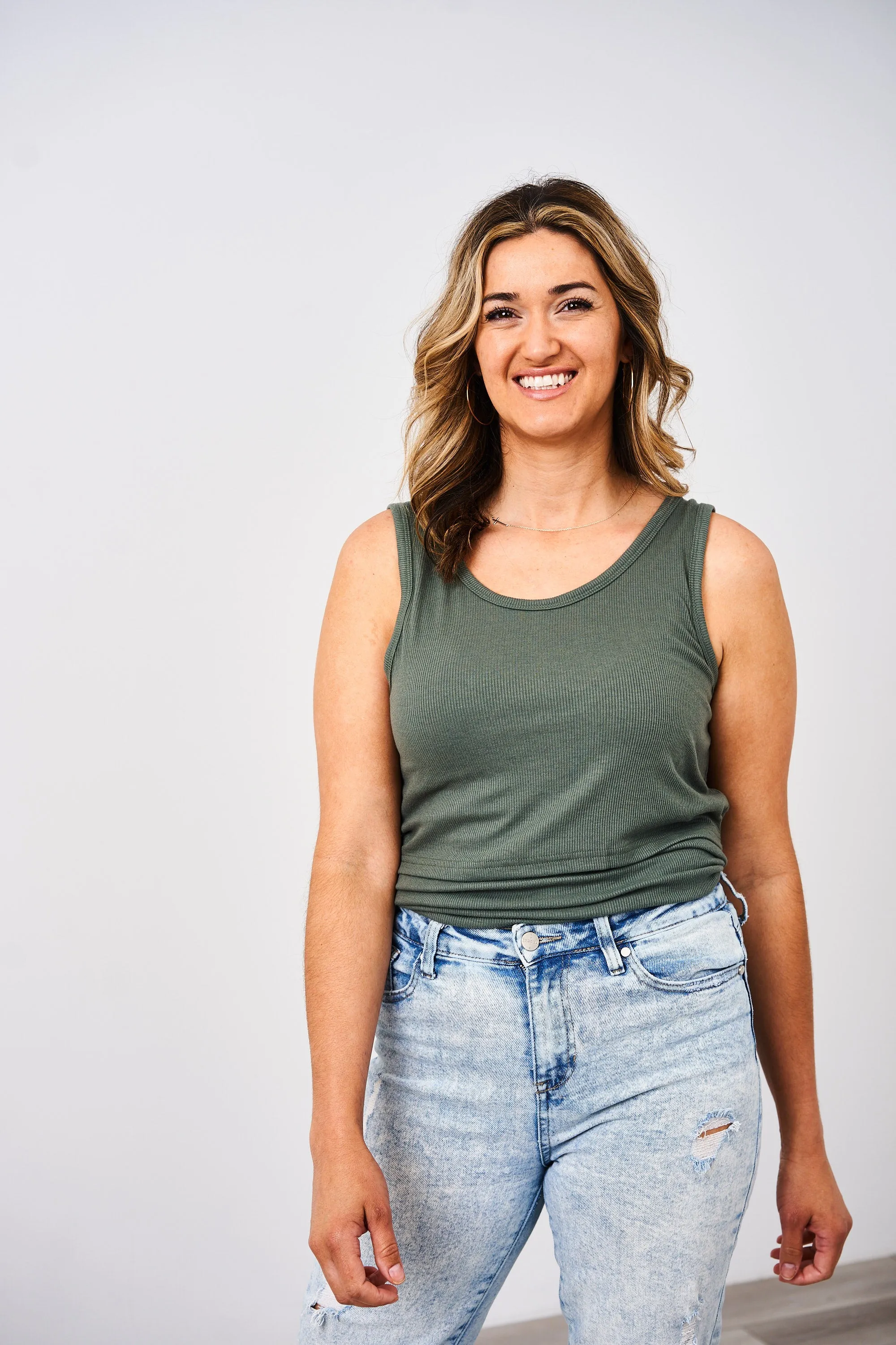 Latched Mama Ribbed Nursing Tank