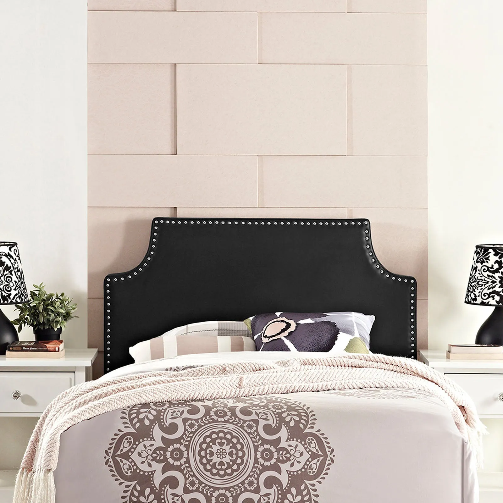 Laura Upholstered Vinyl Headboard