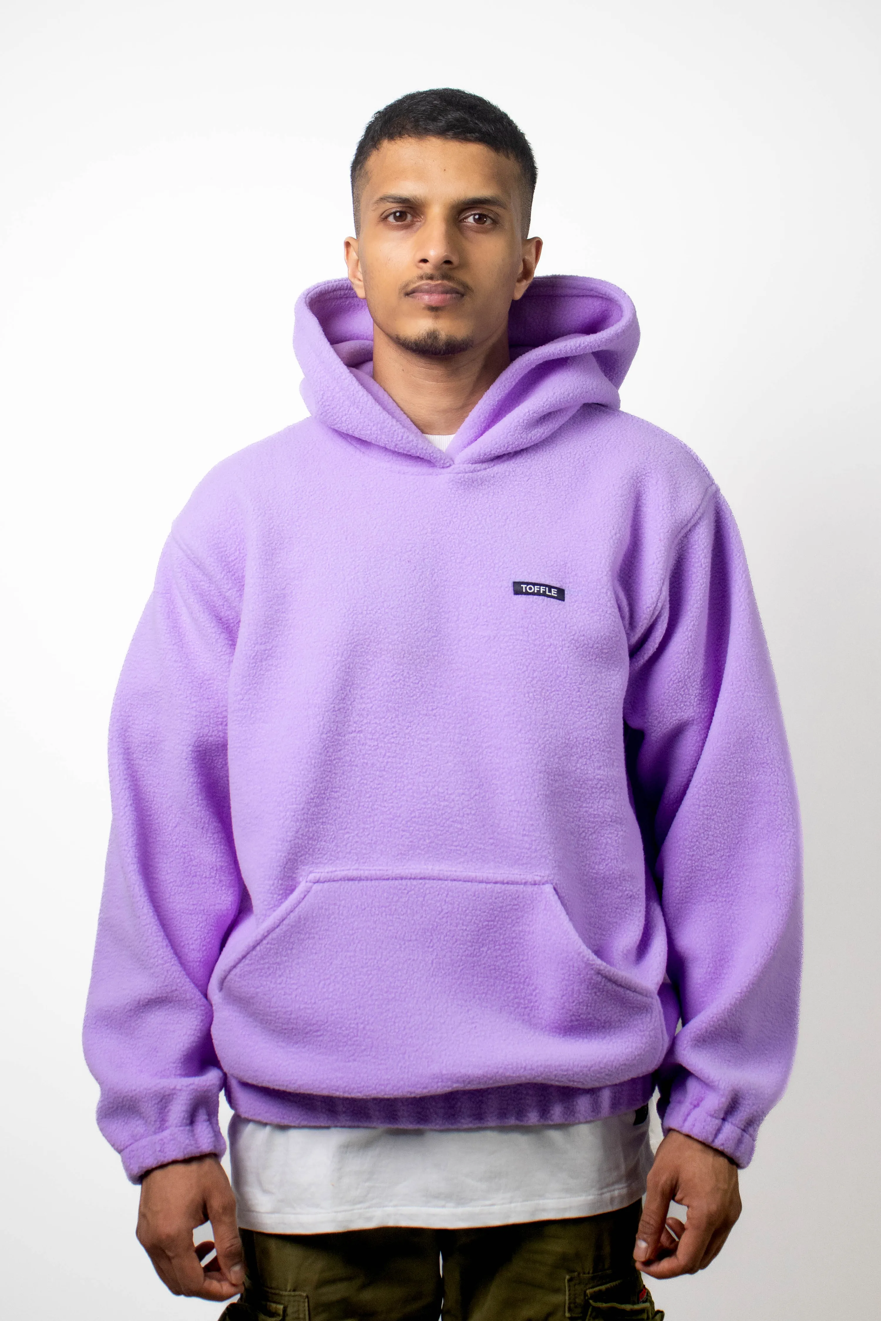 Lavender Polar Fleece Hoodie