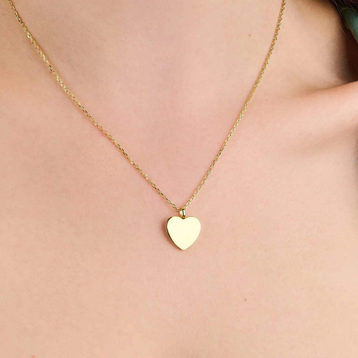 Lev Heart Necklace