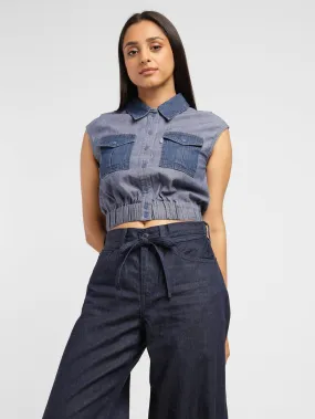 Levi's x Deepika Padukone Colorblock Shirt Collar Shirt