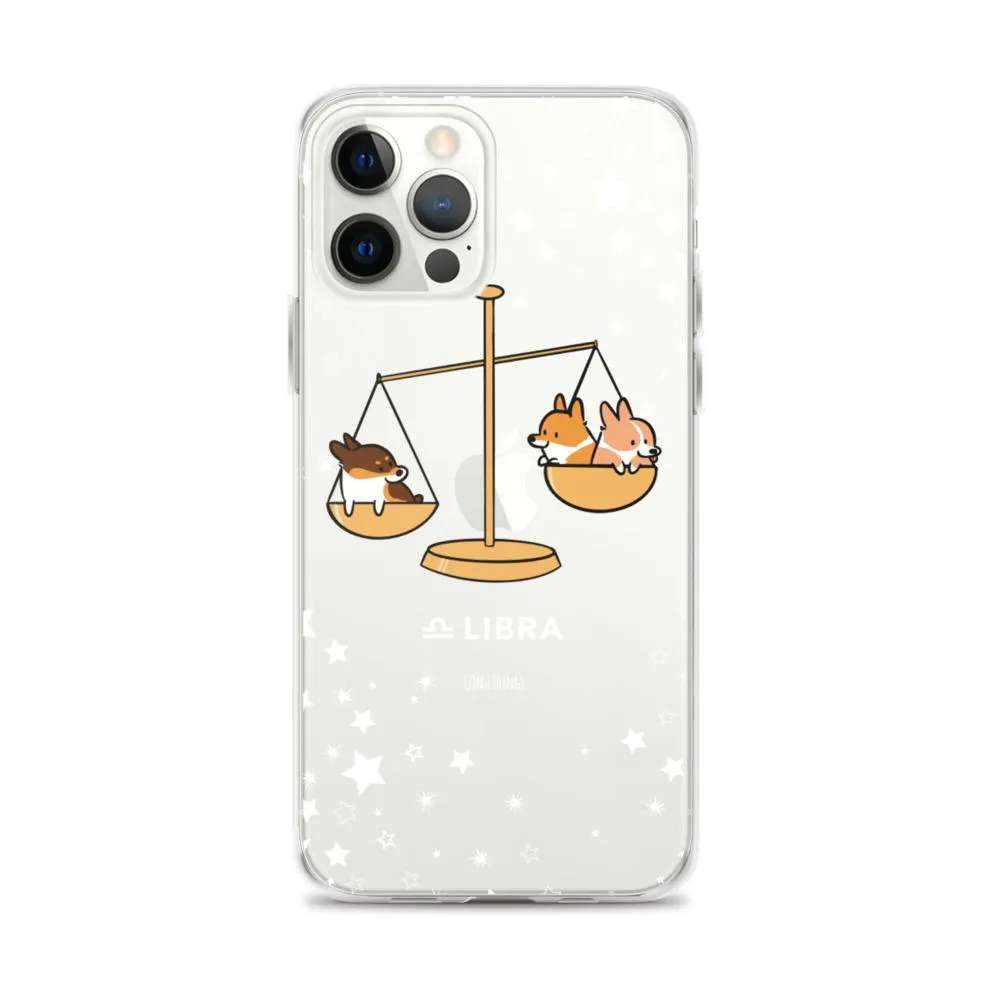 Libra | Corgi Horoscope iPhone Case