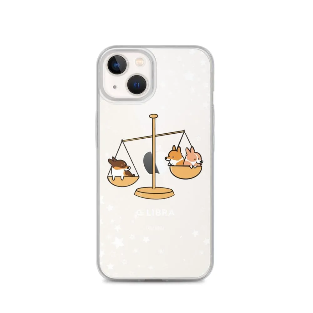 Libra | Corgi Horoscope iPhone Case