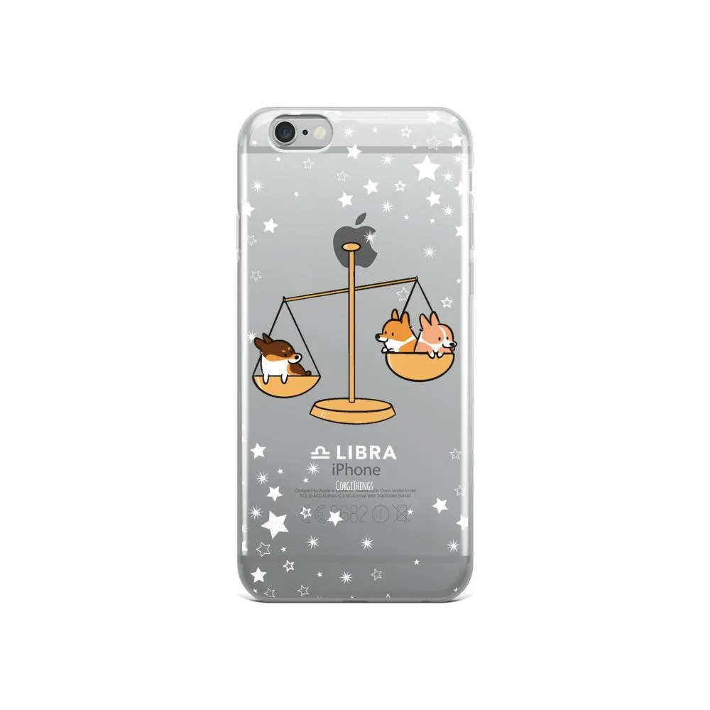 Libra | Corgi Horoscope iPhone Case