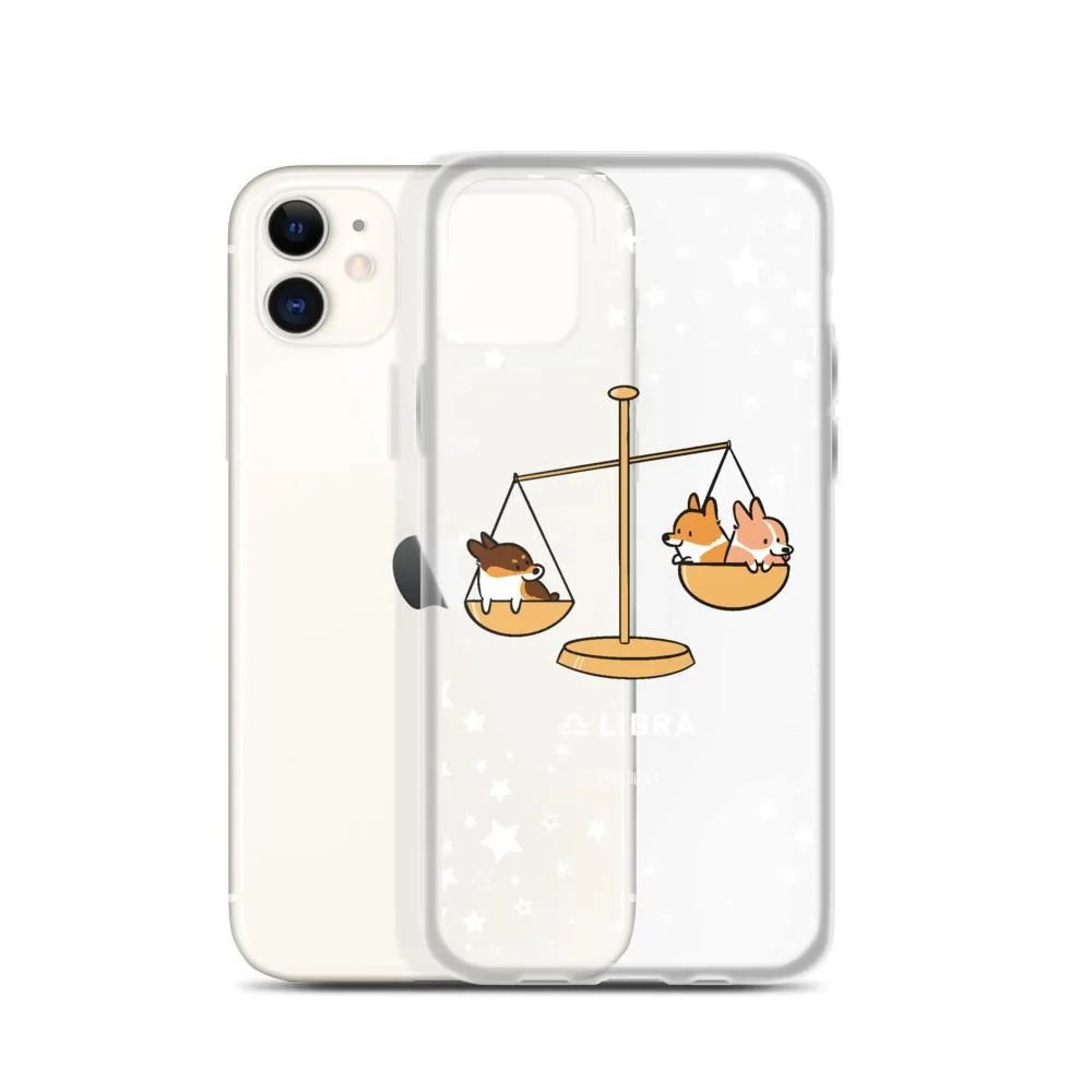 Libra | Corgi Horoscope iPhone Case