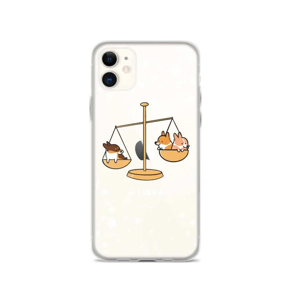 Libra | Corgi Horoscope iPhone Case