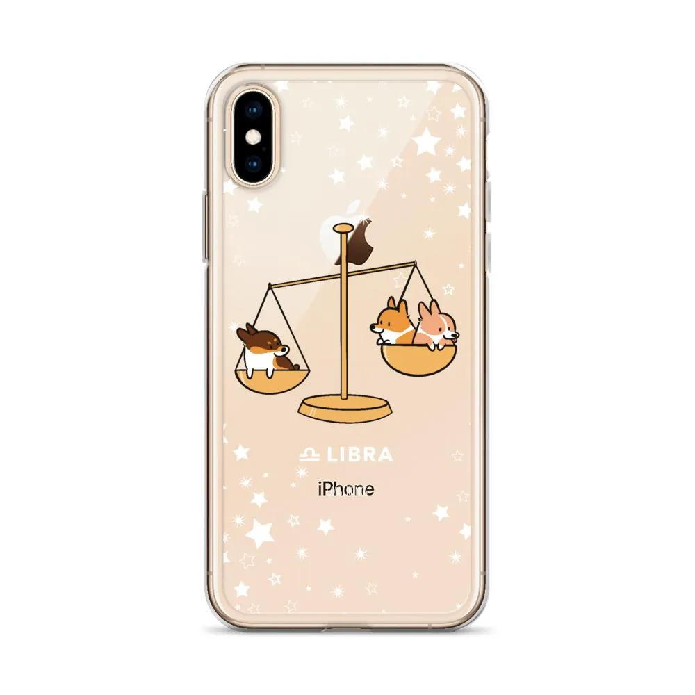 Libra | Corgi Horoscope iPhone Case