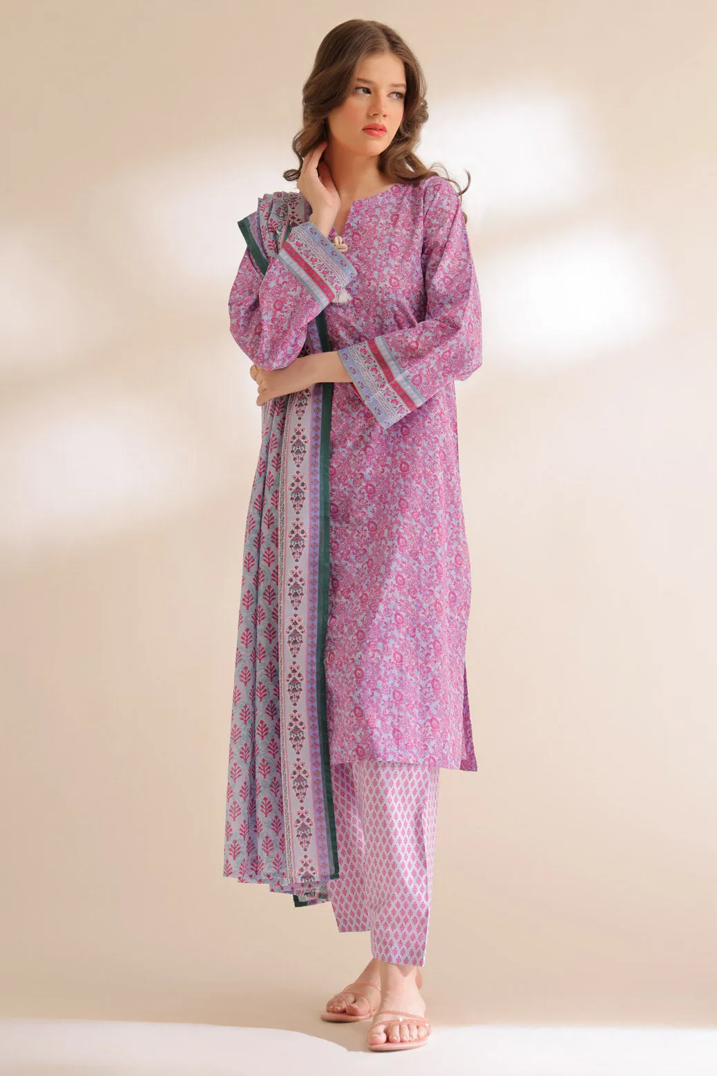 LILAC-LAWN-3 PIECE (SS2243P70) BIN 29 R5