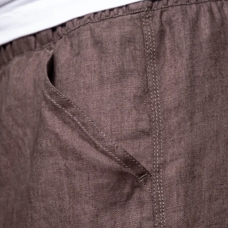 Linen Mnemba Short 23-24 Slate