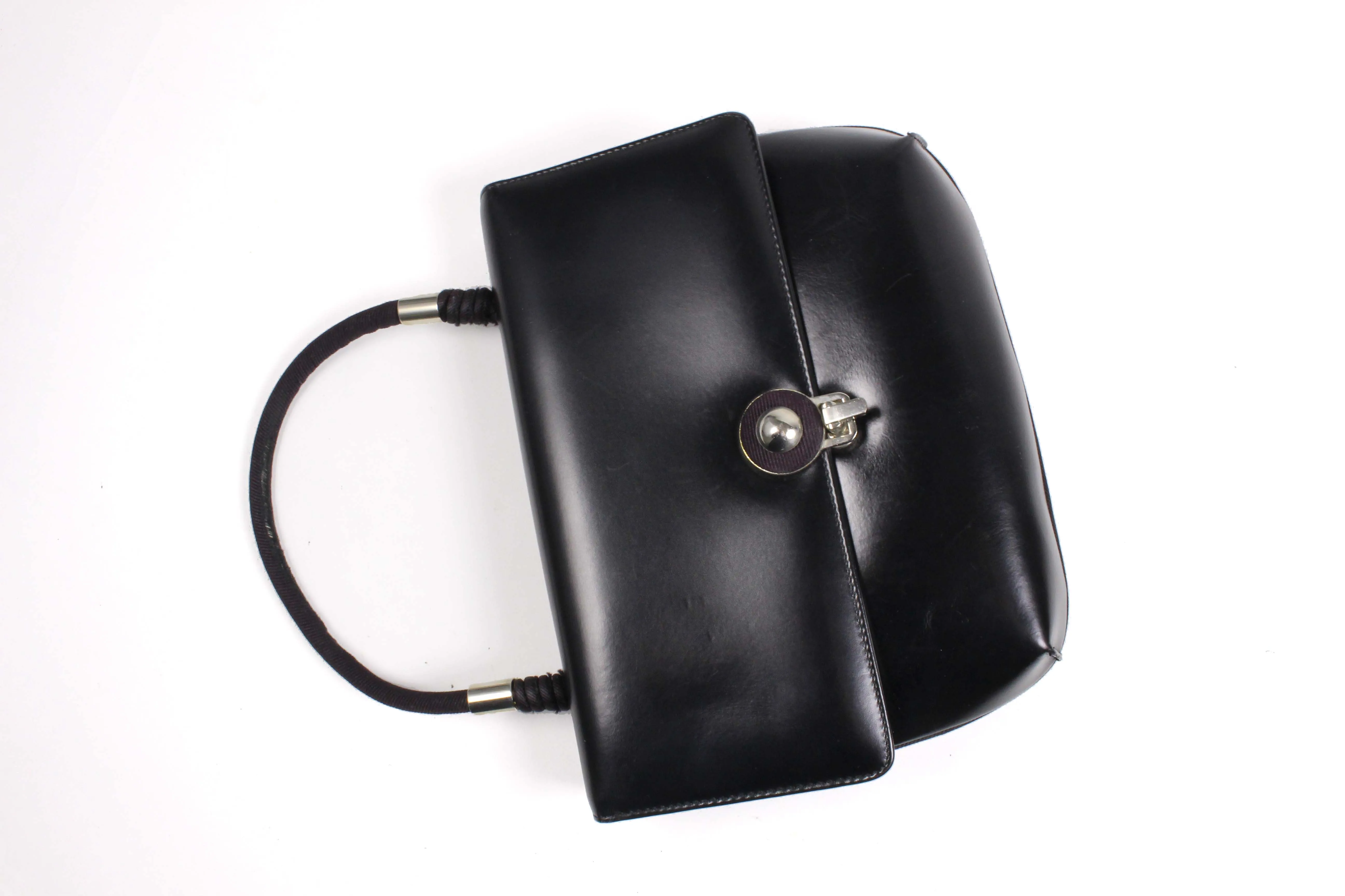 LOEWE black leather handbag