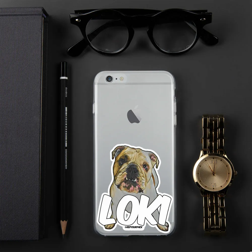 Loki the Bulldog iPhone Case