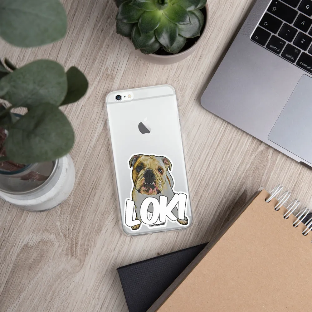 Loki the Bulldog iPhone Case