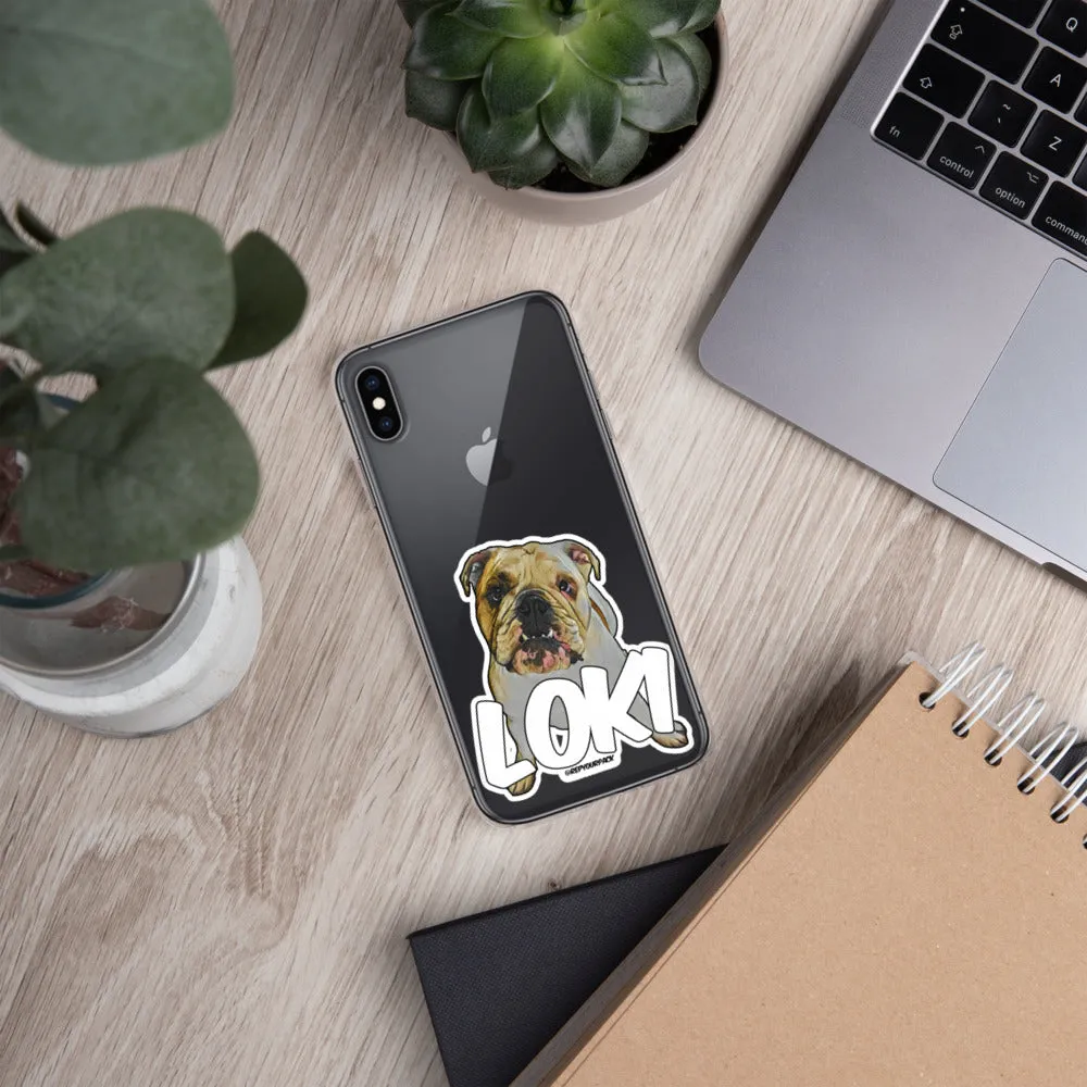 Loki the Bulldog iPhone Case