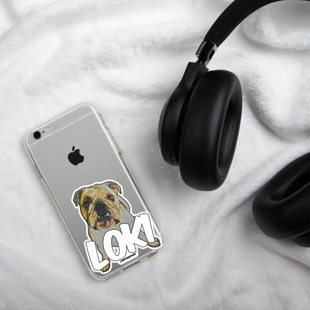 Loki the Bulldog iPhone Case