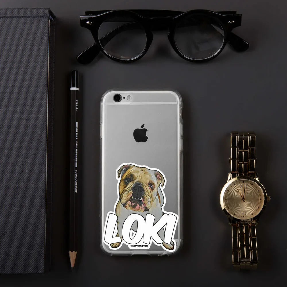 Loki the Bulldog iPhone Case