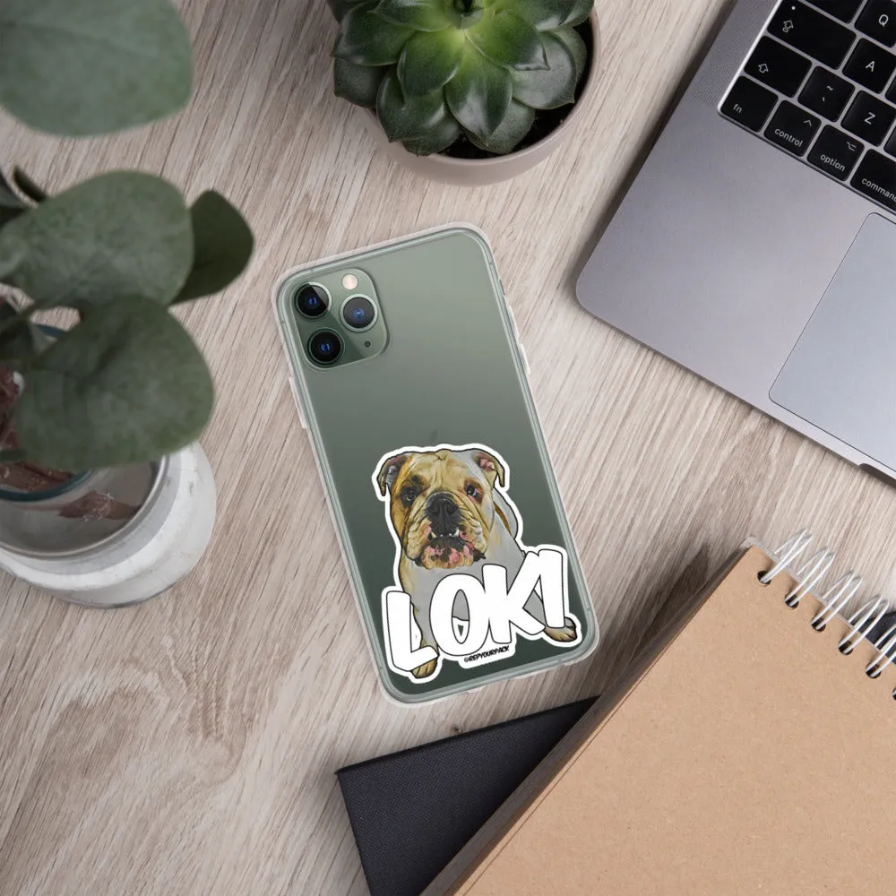 Loki the Bulldog iPhone Case