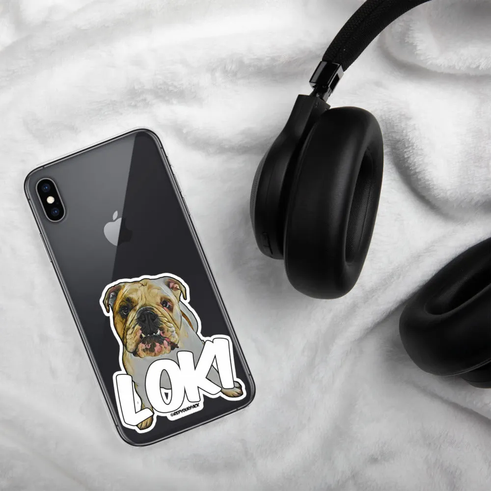 Loki the Bulldog iPhone Case