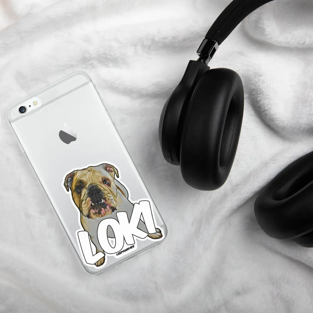 Loki the Bulldog iPhone Case