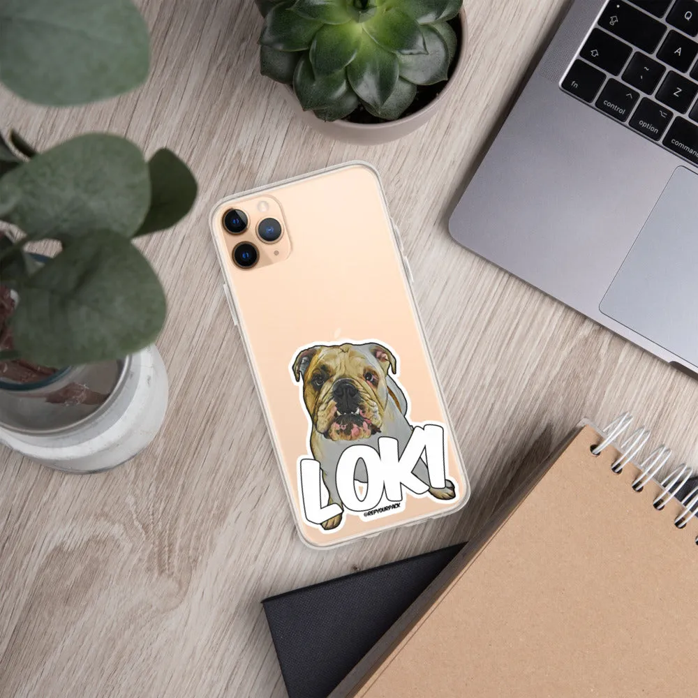 Loki the Bulldog iPhone Case