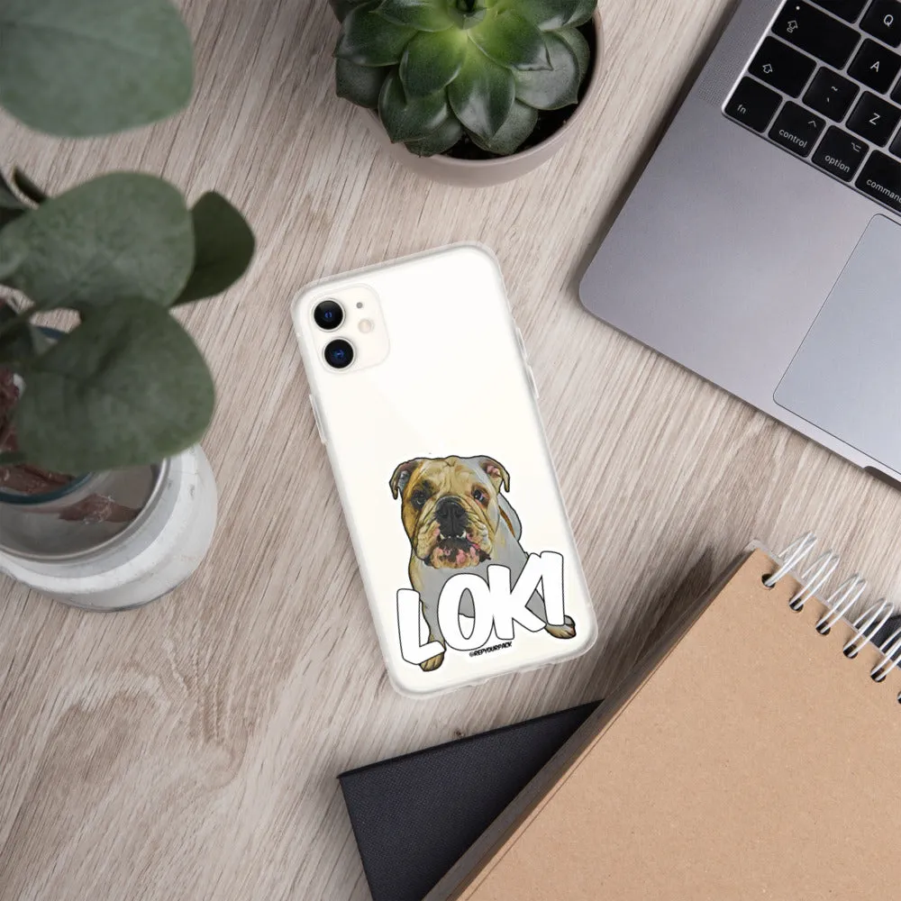 Loki the Bulldog iPhone Case