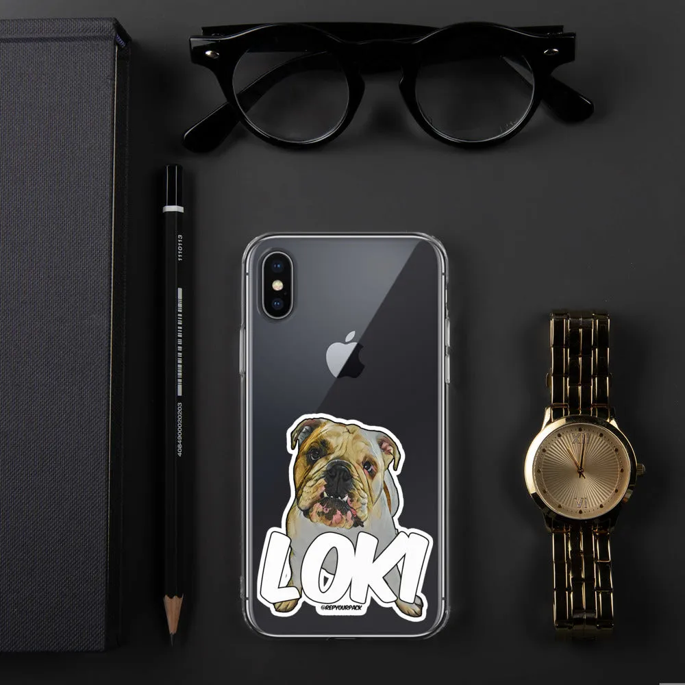 Loki the Bulldog iPhone Case