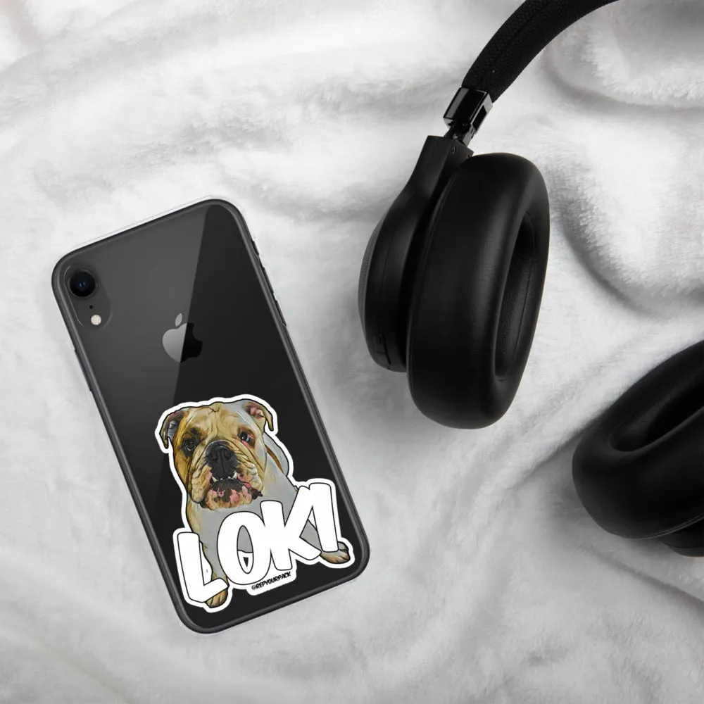 Loki the Bulldog iPhone Case