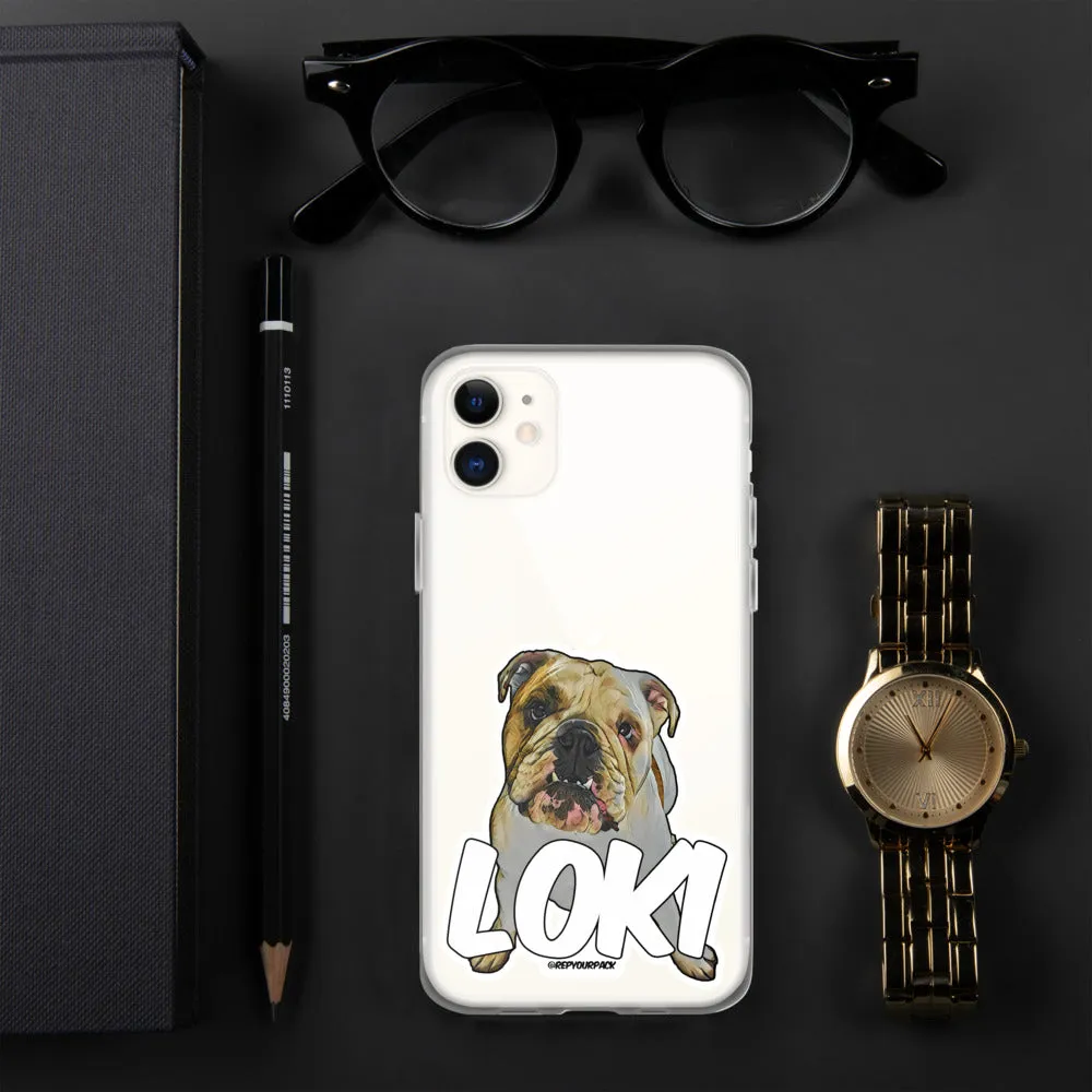 Loki the Bulldog iPhone Case