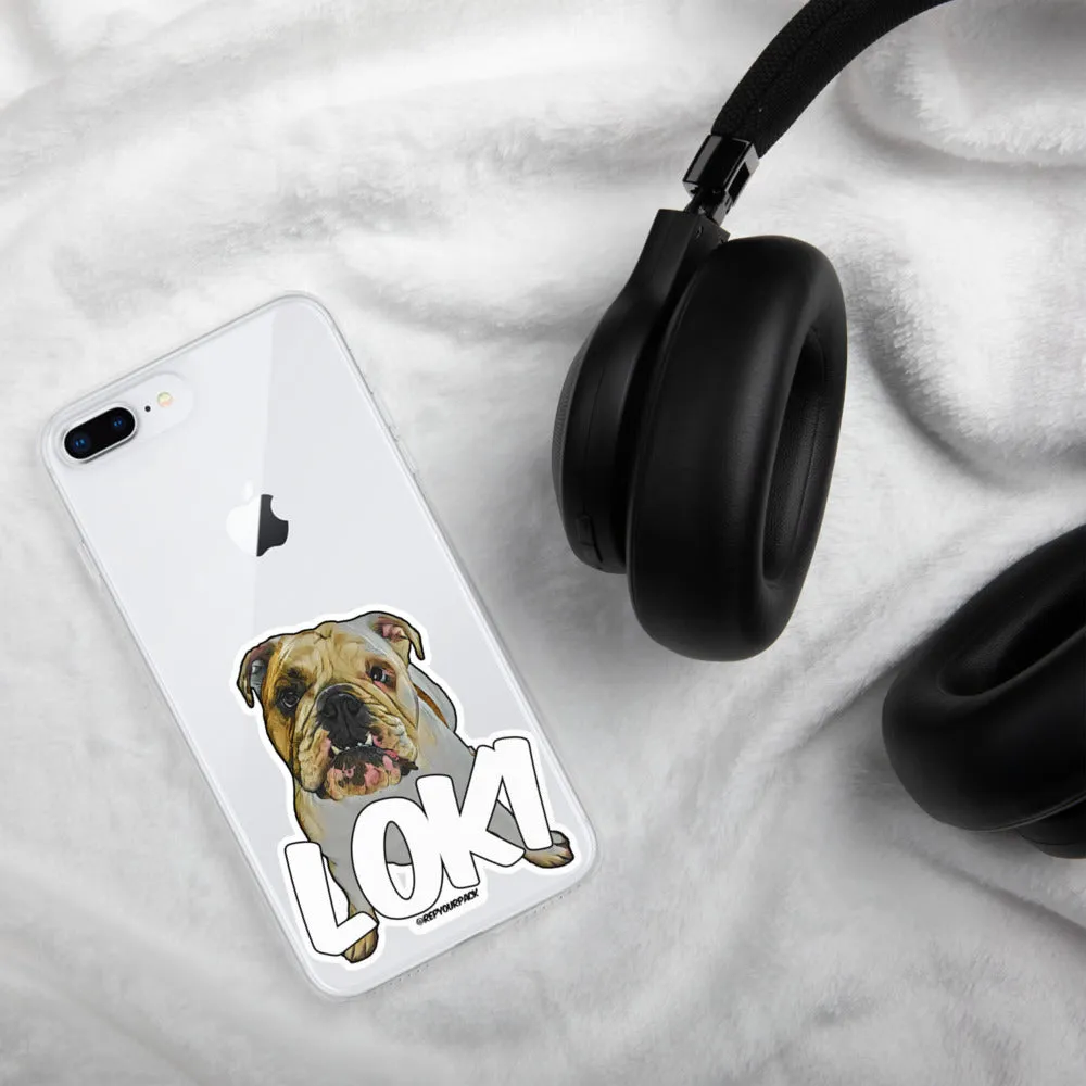 Loki the Bulldog iPhone Case