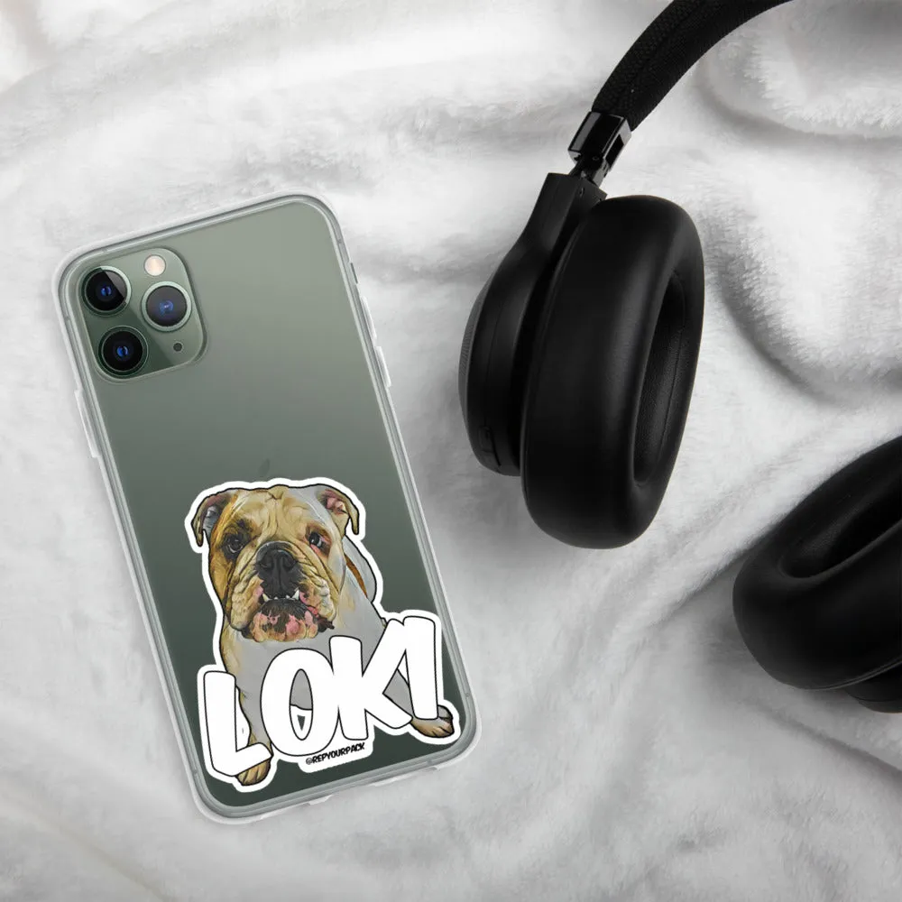 Loki the Bulldog iPhone Case