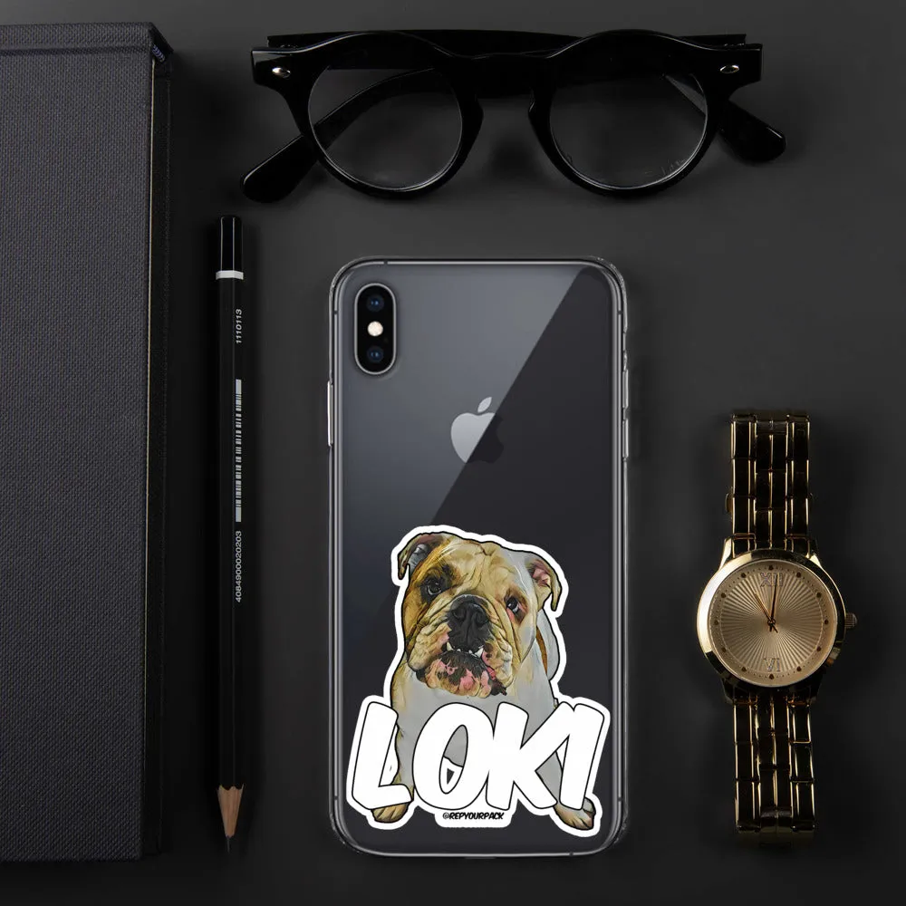 Loki the Bulldog iPhone Case