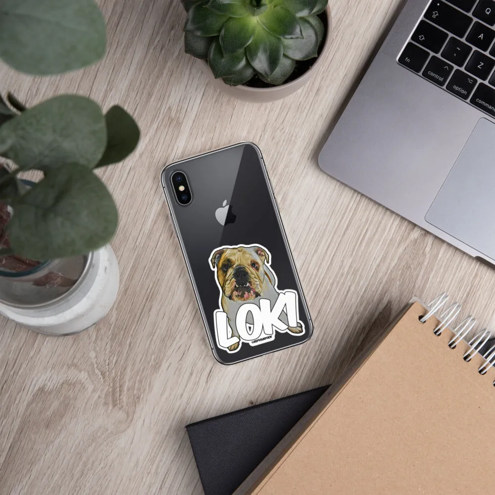 Loki the Bulldog iPhone Case