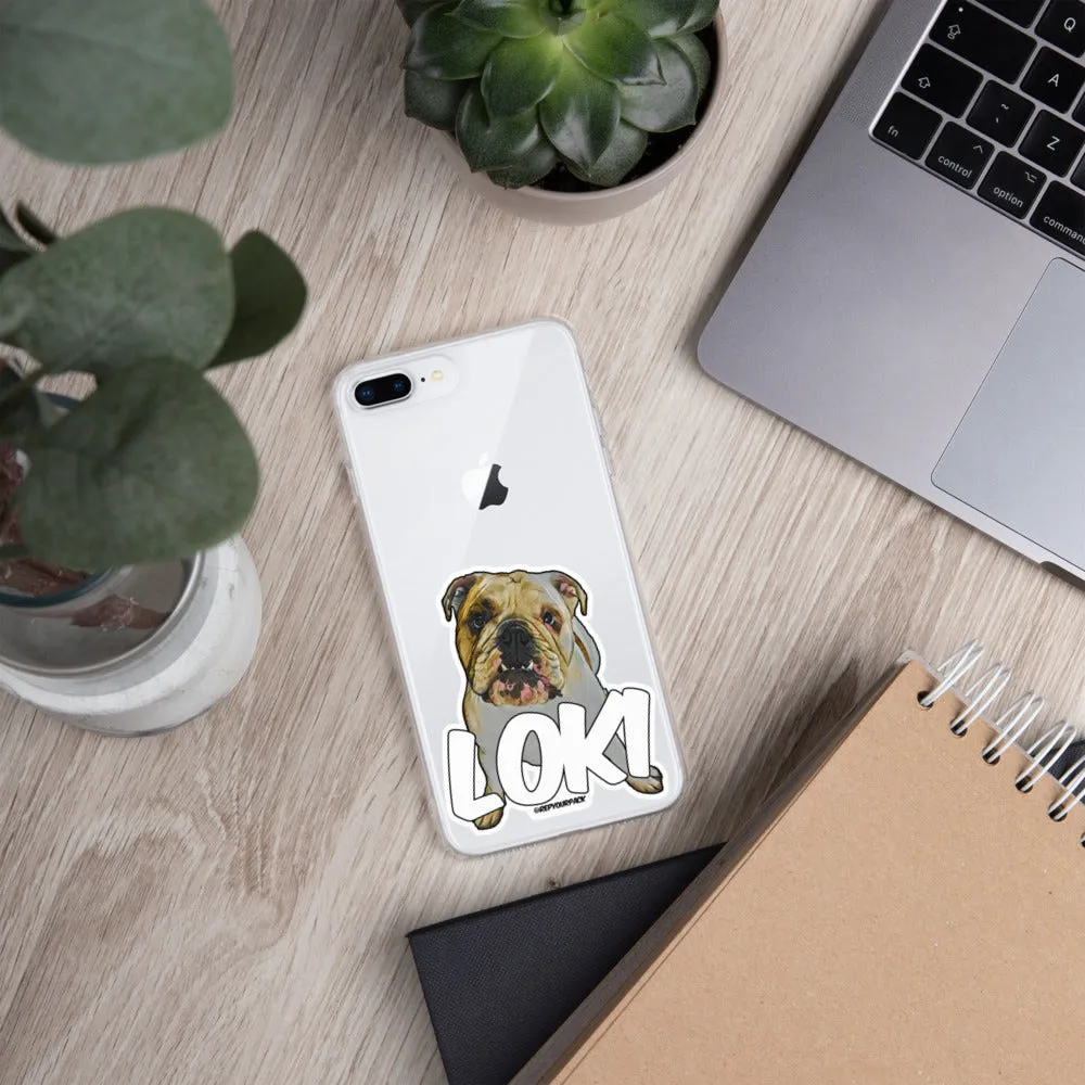 Loki the Bulldog iPhone Case