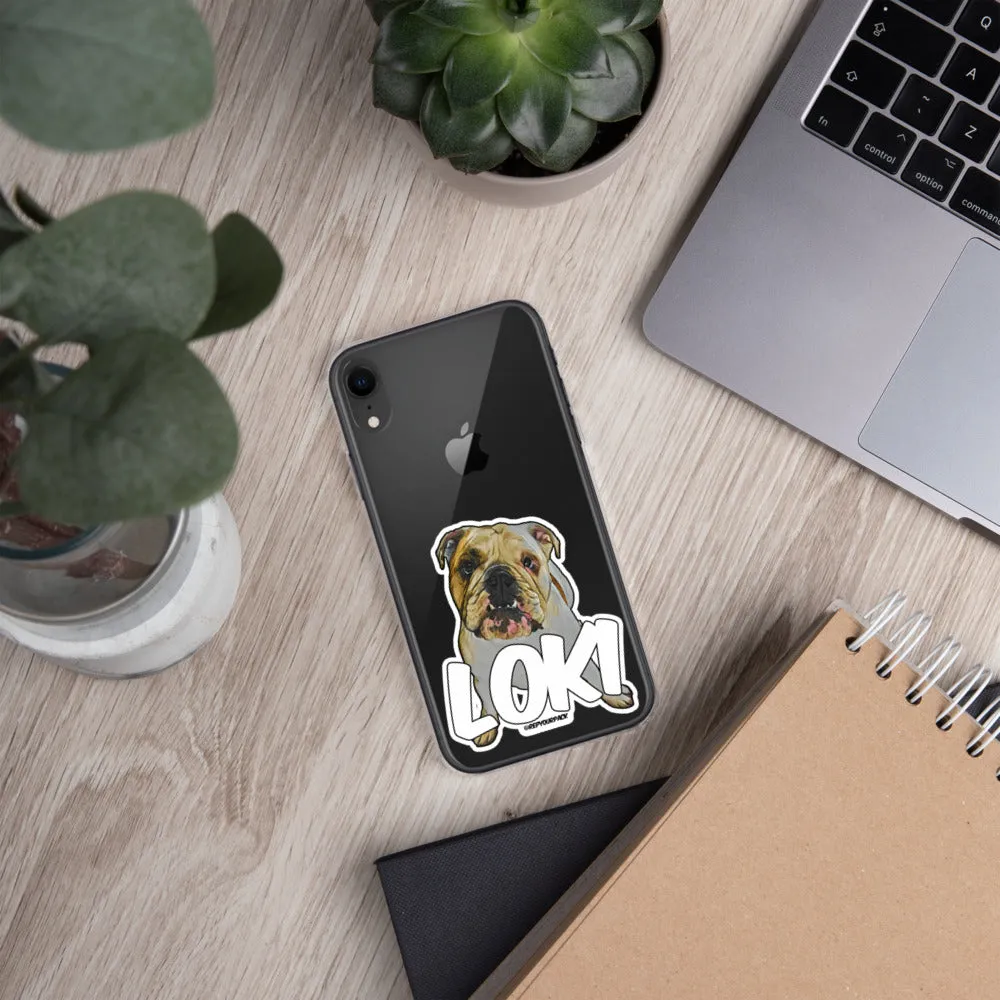 Loki the Bulldog iPhone Case