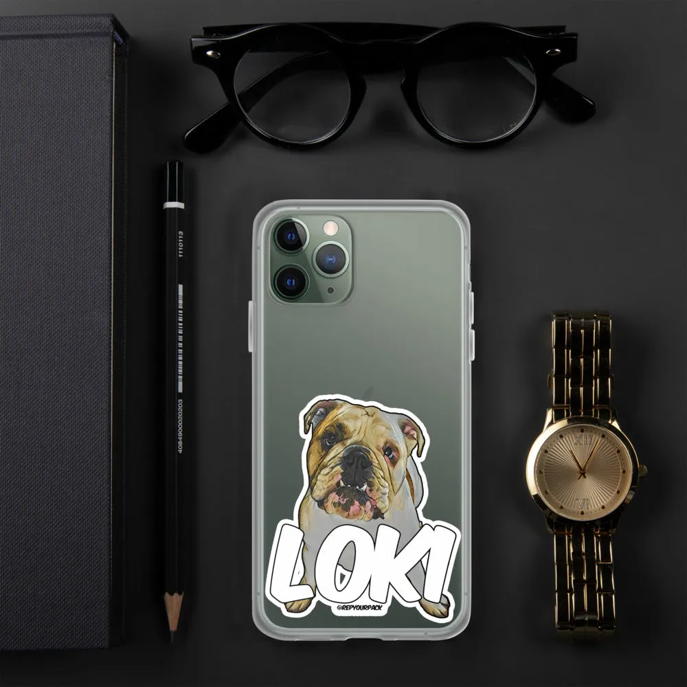 Loki the Bulldog iPhone Case