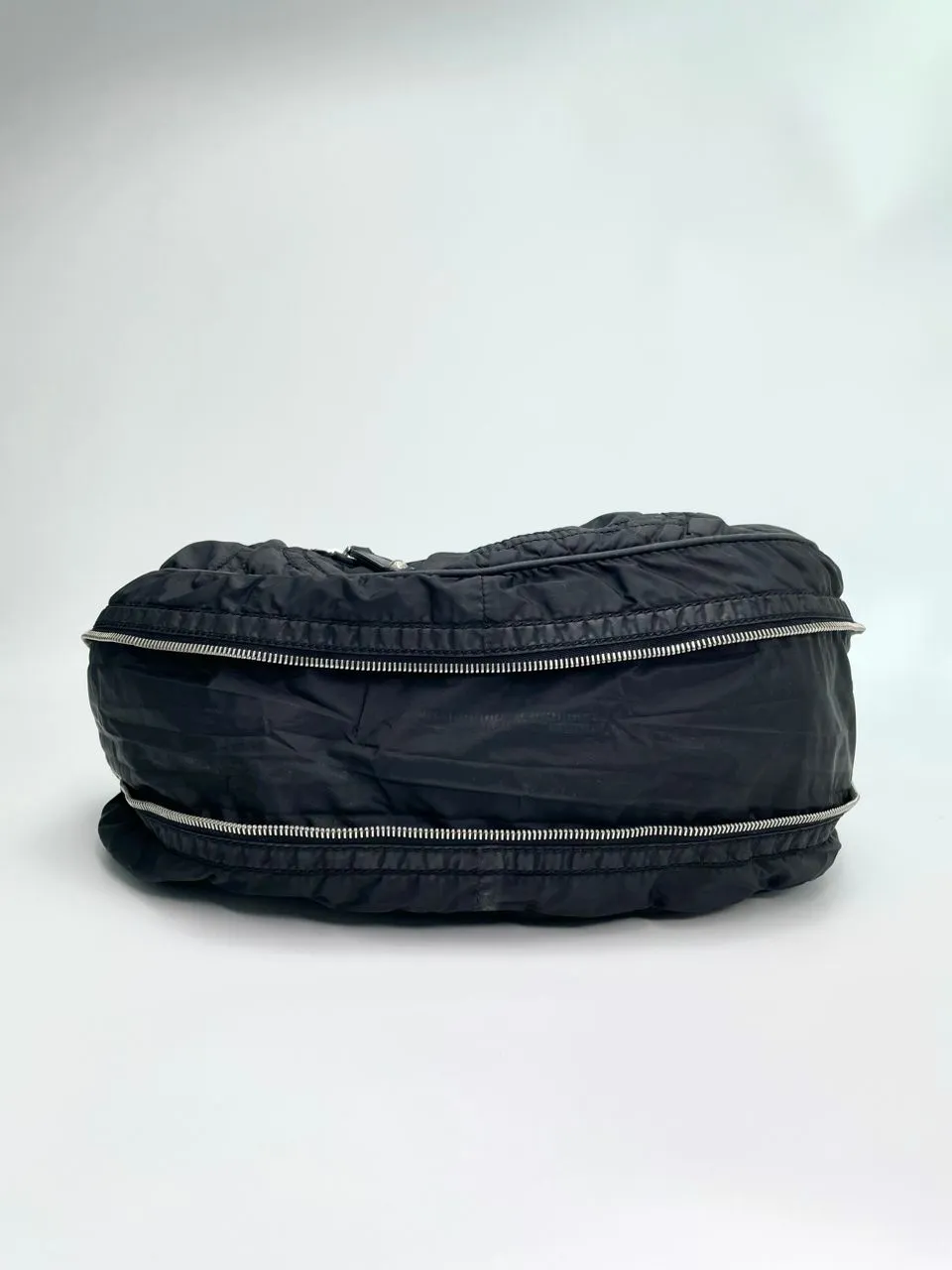 Luna Nylon Media Bag in Black