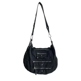 Luna Nylon Media Bag in Black